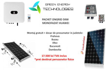 Sistem 5 KW la cheie cu montaj inclus + prosumator - imagine